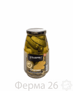 Огурчики "Кубаночка" 1,5 л.