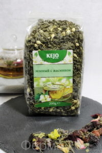 Чай зеленый с жасмином "Kejo" 200 гр.