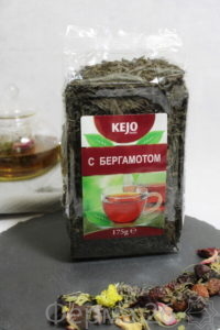 Чай черный с бергамотом "Kejo" 175 гр.