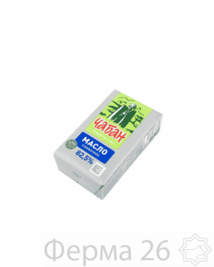 Масло сливочное "Чабан" 82,5% 380 гр.