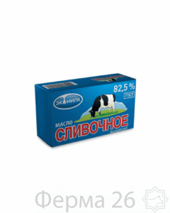 Масло "Сливочное" Приэльбрусье 380 гр 82,5%